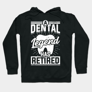 Retired Dentist Dental Surgeon Retirement Gift Hoodie